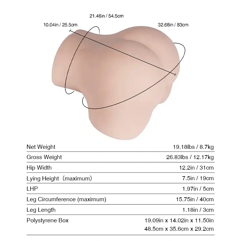 Tantaly Mia: 19.2LB Jiggly Ass Removable Vagina Sex doll - Image 8