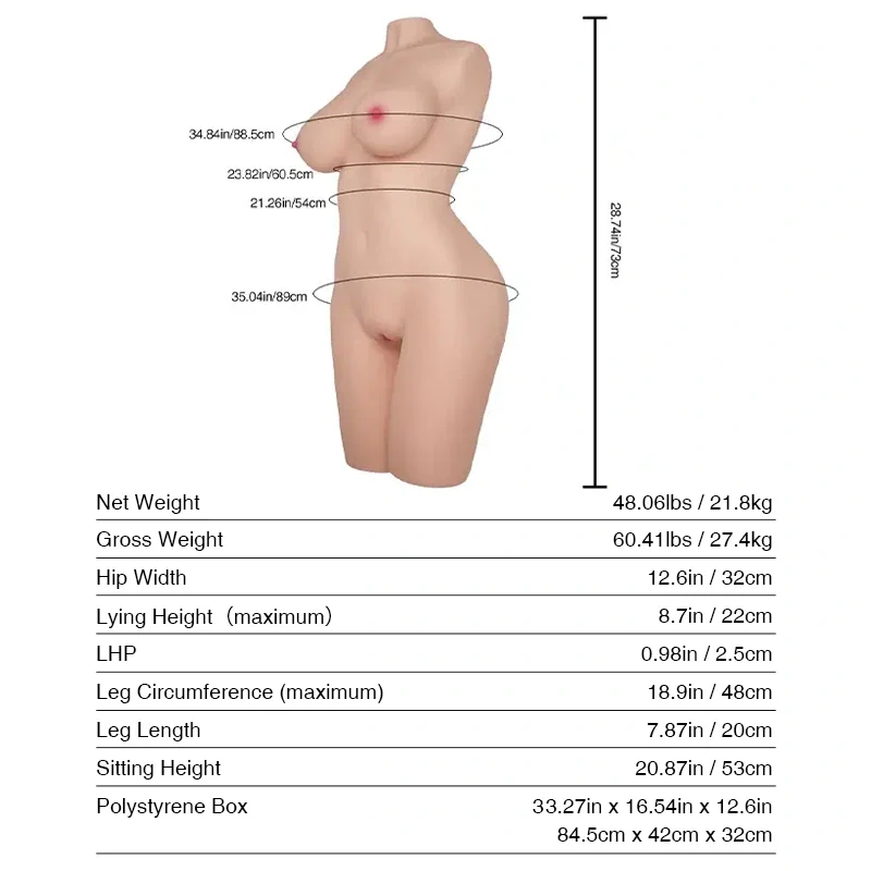 Tantaly Diana: 48.06LB Realistic Pornstar Sex Doll - Image 8