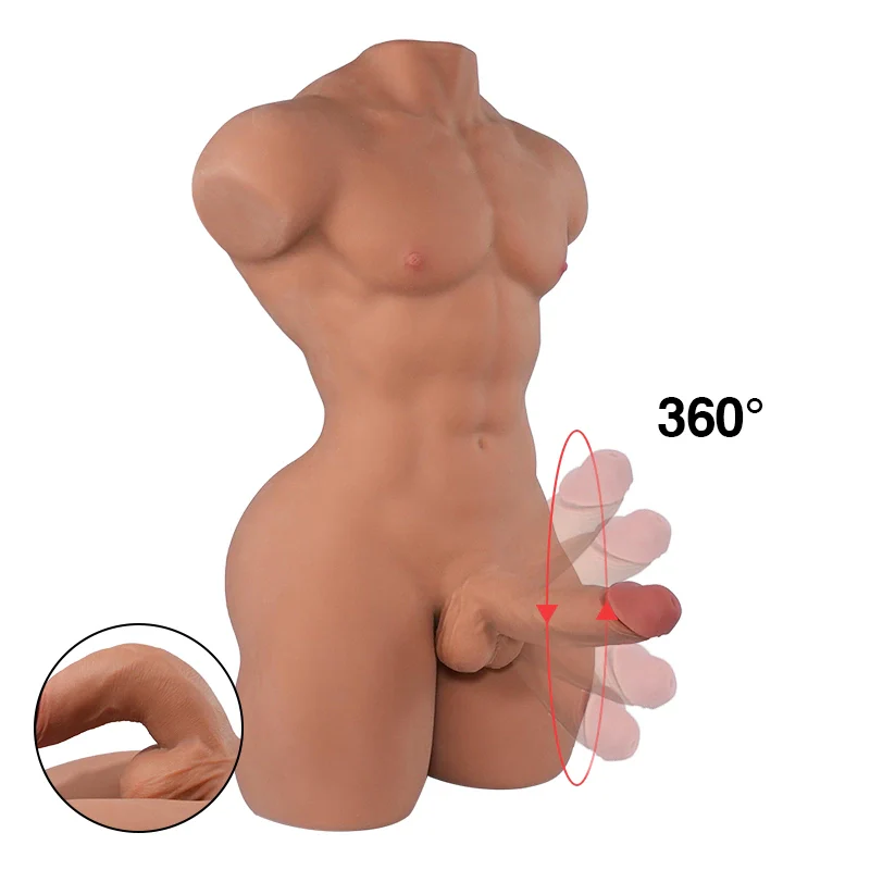 Tantaly Mark: 33.7LB Male Realistic Sex Doll Torso with Big Dick - Image 14